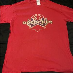 Gildan Red Heavy Cotton Concert T-Shirt
